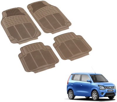 Auto Hub PVC (Polyvinyl Chloride) Standard Mat For  Maruti Suzuki WagonR(Beige)