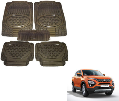 Auto Hub PVC (Polyvinyl Chloride), Plastic Standard Mat For  Tata NA(Brown)