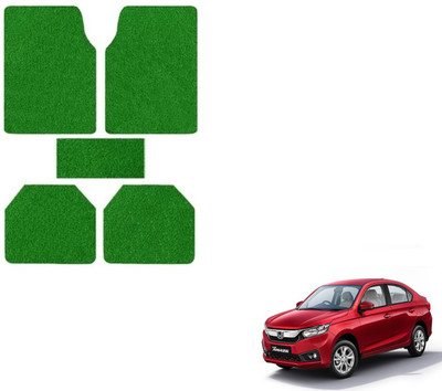 MOCKHE PVC (Polyvinyl Chloride), Plastic Standard Mat For  Honda Amaze(Green)