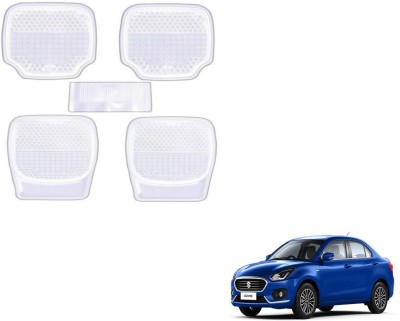 Auto Hub PVC (Polyvinyl Chloride), Plastic Standard Mat For  Maruti Suzuki New Dzire(Clear)