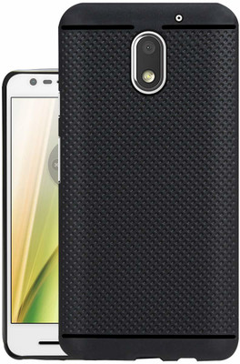 EASYBIZZ Back Cover for Motorola Moto E3 Power(Black)