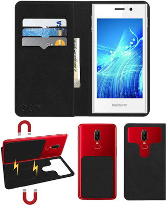 ACM Flip Cover for Karbonn Smart A11 Star(Black, Cases with Holder, Pack of: 1)