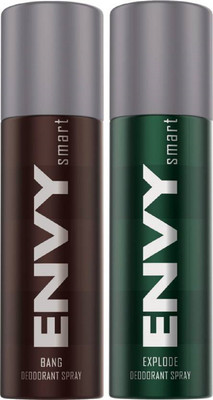 

envy BANG,EXPLODE Body Spray - For Men(270 ml, Pack of 2)