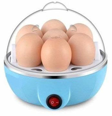 

BEGMY A1 Mini Electric 7 Egg Poacher Steamer Cooker Boiler Fryer Egg Cooker Egg Cooker(7 Eggs)