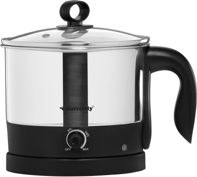 Butterfly Wave Multi Cooker Electric Kettle12 L Silver with Black