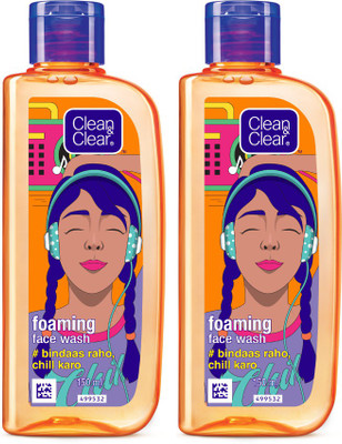

Clean & Clear MY SWAG Pack- Bindaas raho, chill karo (Pack of 2) Face Wash(300 ml)