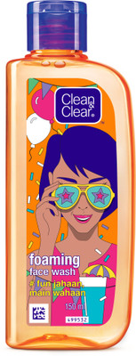 

Clean & Clear face wash Fun jahaan, main wahaan (foaming facewash) Face Wash(150 ml)