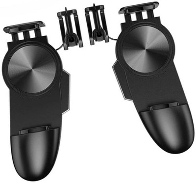 

techobucks PUBG Mobile Trigger Fire Button Aim Key Joystick for iOS & Android Shooting Game (Black, For Android, iOS) Gaming Accessory Kit(Black, For Android, iOS)