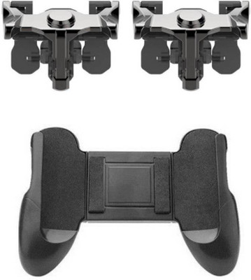 

techobucks PUBG Gamepad / Metal Trigger Gaming Accessory Kit Gaming(Black, For Android, iOS) Gaming Accessory Kit(Black, For Android, iOS)