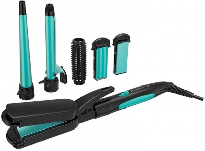 Havells Havells HC4045 5 in 1 Multi Styling Kit (Blue/Black) HC4045 Hair Straightener (Turquoise)