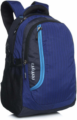

Remyra Check Travel Laptop Backpack for men Women stylish Waterproof office College Casual Bags fit 17.3 inch Laptop with Rain Cover (Black) Waterproof Multipurpose Bag(Blue, Grey, 32 L)