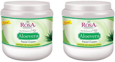 

rosa Aloevera Facial Cream 800 Gm(Pack of 2)(1600 g)