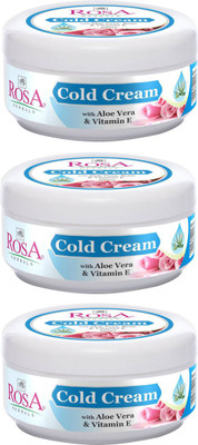 

Rosa Herbals Cold Cream 200 ML(Pack of 3)(600 ml)