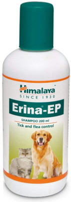 

Himalaya Himalaya Erina-EP Tick and Flea Control Shampoo Flea and Tick neem Dog Shampoo(200 ml)