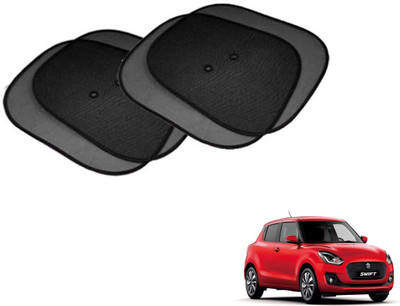 Auto Hub Side Window, Rear Window Sun Shade For Maruti Suzuki New Swift(Black)
