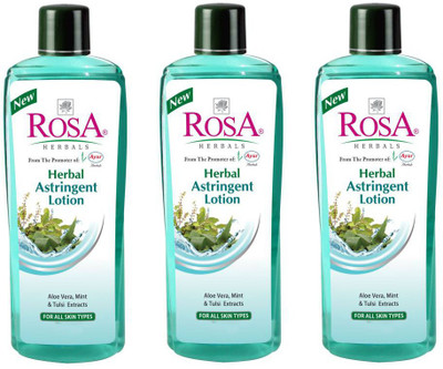 

Rosa Herbals Astringent Lotion 100 ML(Pack of 3)(300 ml)