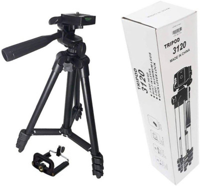 

Alafi Buy Tripod Lightweight Camera A5 with Quick Release Plate For Video Cameras and mobile Tripod (Black, Supports Up to 1800G) Tripod, Tripod Kit(Black, Supports Up to 1800 g)