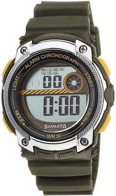 SONATA NH77005PP02J Digital Watch For Men SONATA Wrist Watches