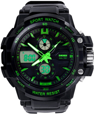 

Skmei 0990-green Watch - For Men