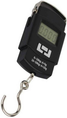 

Mizuki Portable 0 to 50 kg Luggage Robot Weighing Scale(Black)