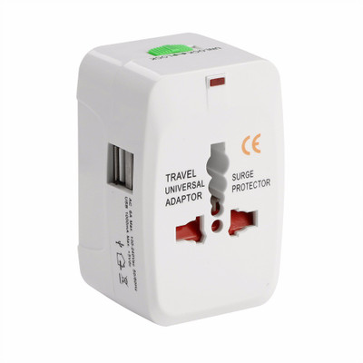 ROQ Universal Worldwide Adapter Worldwide Adaptor White ROQ Laptop Accessories