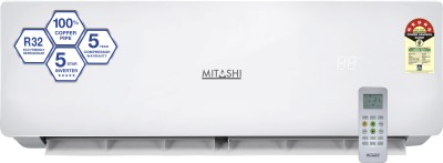Mitashi 1.5 Ton 5 Star BEE Rating 2018 Inverter AC  – White(MiSAC155INv35, Copper Condenser)