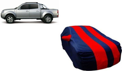 ANLOPE Car Cover For Tata Xenon XT (With Mirror Pockets)(Red, Blue)