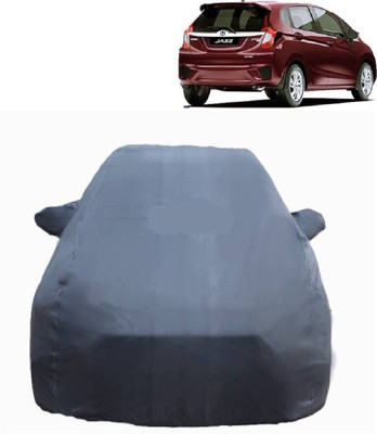 AUTO STAR Car Cover For Honda Jazz (With Mirror Pockets)(Grey)