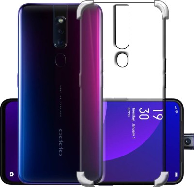 Snazzy Back Cover for Oppo F11 Pro, Oppo F11 Pro Shock Proof Back Cover(Transparent, Shock Proof, Silicon, Pack of: 1)