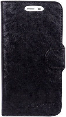 CHAMBU Flip Cover for Karbonn Titanium S7(Black, Shock Proof)