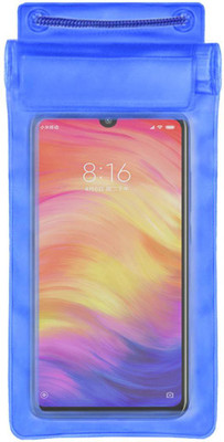 ACM Pouch for Xiaomi Redmi Note 7 Pro(Blue, Waterproof, Silicon)