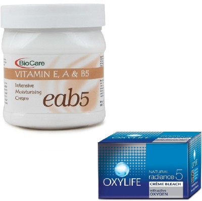 BIOCARE VITAMIN EAB5 CREAM 500GM WITH CREME BLEACH 27GM(2 Items in the set)