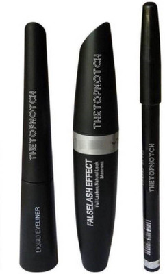 

TheTopNotch ( 3 In 1 ) Eyeliner , Mascara & Eyebrow Pencil(Set of 3)