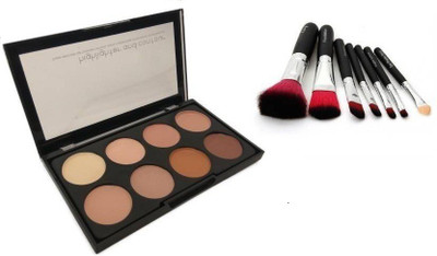 

Aerwin 9727 kb Concealer + hk Make Up Brushes Set Of 7(Set of 2)