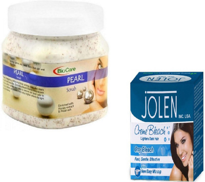 

Biocare PEARL SCRUB 500GM WITH OXY BLEACH 28GM(Set of 2)