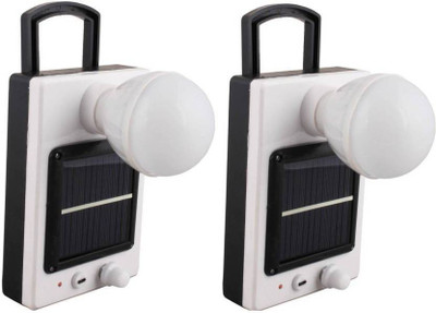 GLOWISH GL_3427 12 LED (SET OF 2) Rechargeable 1 Lantern Emergency Light(Multicolor)