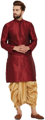kaifoo Men Kurta Dhoti Set