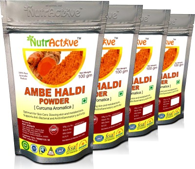 NutrActive Ambe Haldi ,Wild Turmeric Powder (Jangli Haldi Powder) 400gm(400 g)