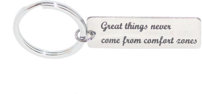 Aura Great Things Keyring for men women Inspirational Key Chain