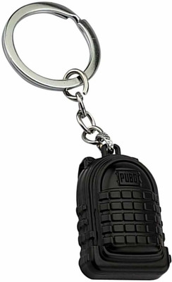 SN RACERS PUBG Black Bag Key Chain Level-3 Key Chain