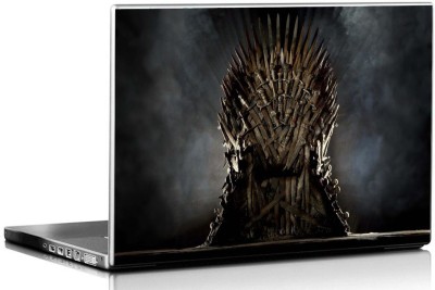 PIXELARTZ Laptop Skin - Game Of Thrones Series - Iron Throne - Power - Sword - HD Quality - 15.6 Inches 3M Vinyl Paper Laptop Decal 15.6