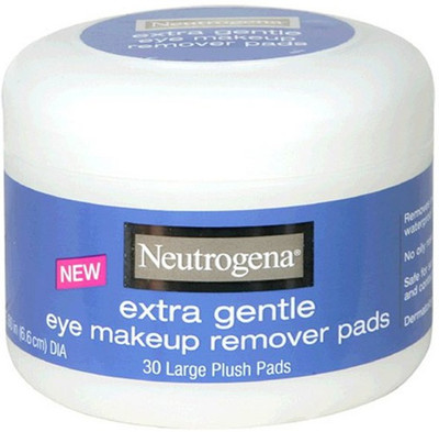 

Neutrogena Extra Gentle Eye Makeup Remover Pads 30 ea (Pack of 2) Makeup Remover(200 g)