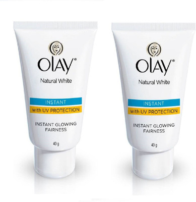 

Olay Natural White Instant glowing Fairness 40g X 2(80 g)