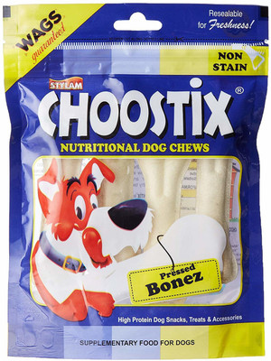 

Choostix Pressed Bone Dog Chew(200 g, Pack of 4)