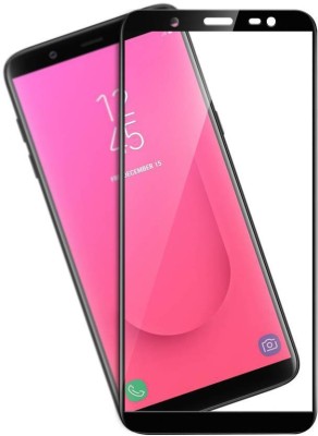 SMARTCASE Edge To Edge Tempered Glass for Samsung Galaxy J8(Pack of 1)