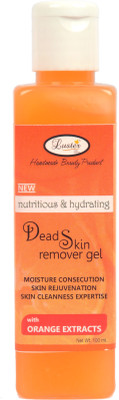 

Luster Dead Skin Remover Gel with orange extracts (Hand & Foot Care - Mani-Pedi Care) Scrub(100 ml)