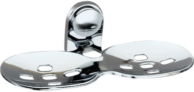 

ESS-TWO DEV 3 IN 1 SOAP DISH/ SOAP CASE FOR BATHROOM AND SINK(Silver)