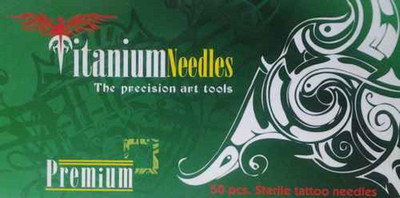 

Gem Titanium Premium 0809RM Tattoo Needle Disposable Magnum Shader Tattoo Needles(Pack of 50)