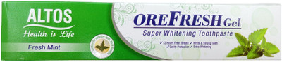 

ALTOS Orefresh Gel Toothpaste Pack of 6 (100x6=600 gm) Toothpaste(600 g, Pack of 6)