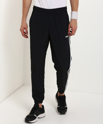 ADIDAS Solid Men Black Track Pants